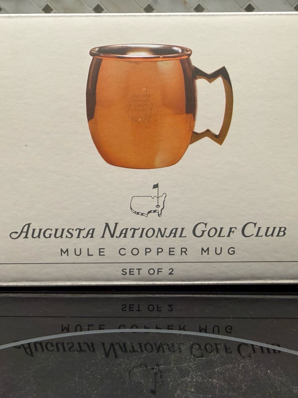 Augusta National Mule Copper Mug - Copper (Set of 2) rare find